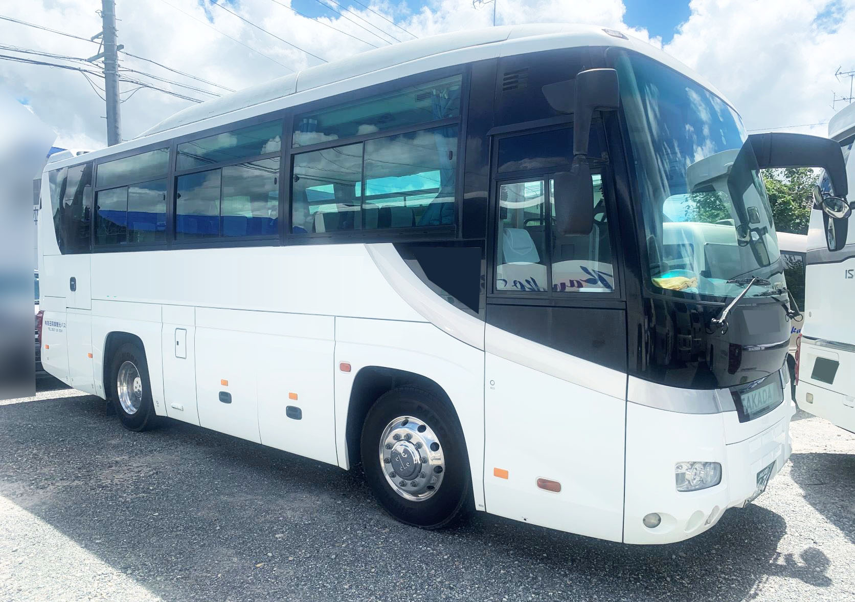[中型バス]：H21年・いすゞガーラ・BDG-RU8JHAJ